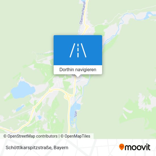 Schöttlkarspitzstraße Karte
