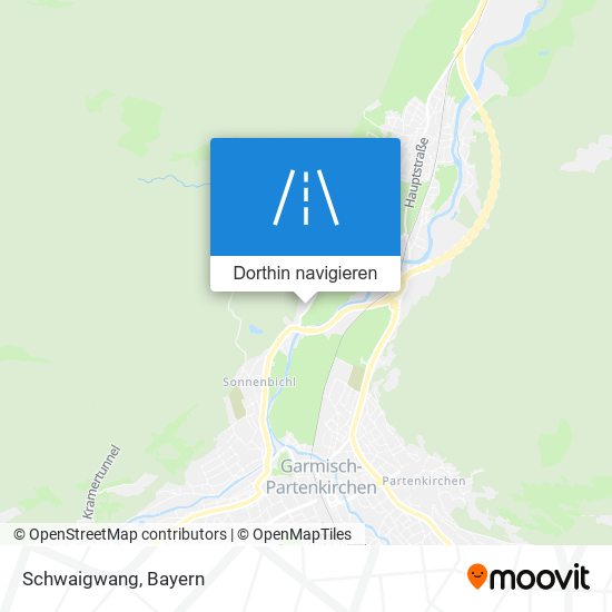 Schwaigwang Karte