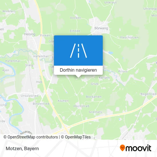 Motzen Karte