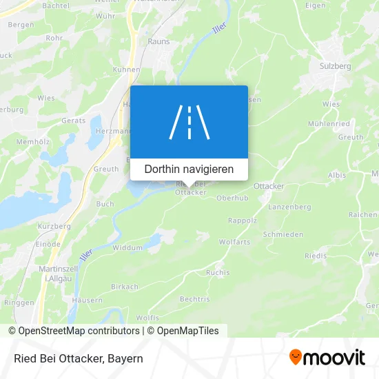 Ried Bei Ottacker Karte