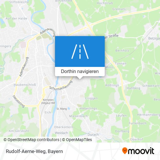 Rudolf-Aerne-Weg Karte