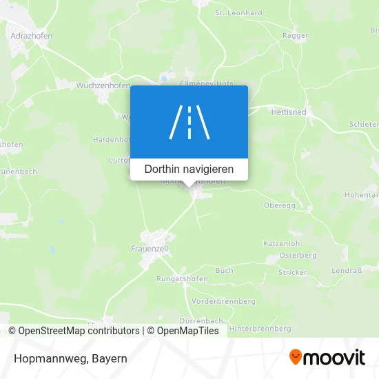 Hopmannweg Karte