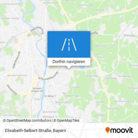 Elisabeth-Selbert-Straße Karte