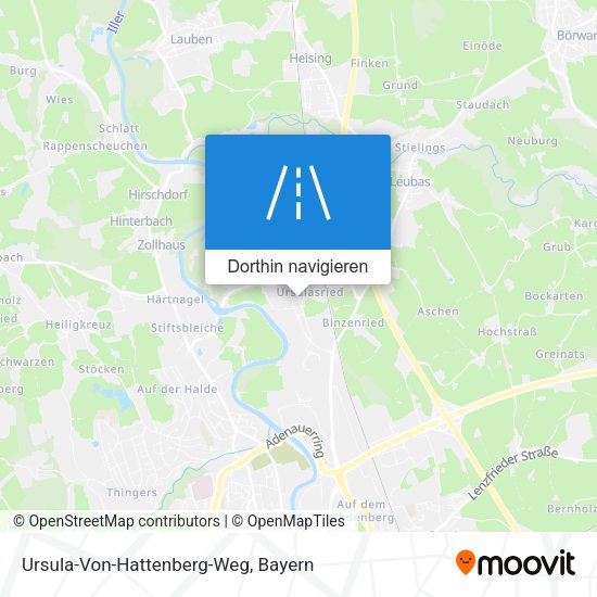 Ursula-Von-Hattenberg-Weg Karte