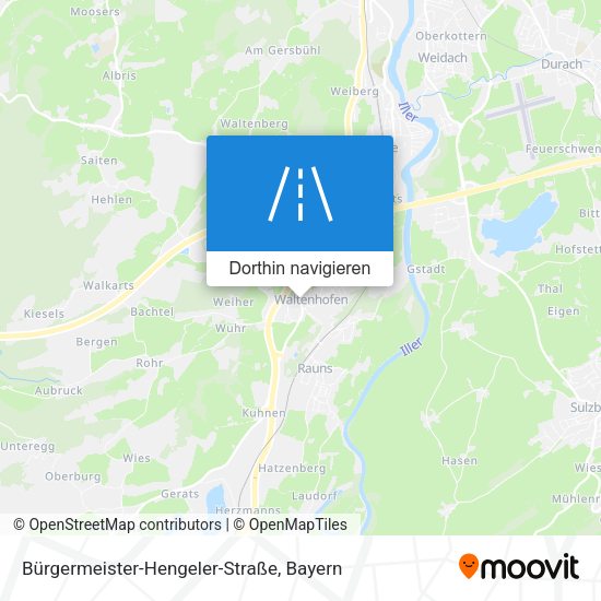 Bürgermeister-Hengeler-Straße Karte