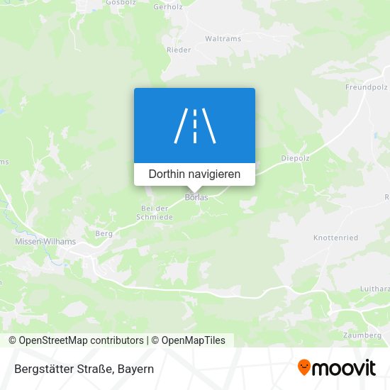 Bergstätter Straße Karte