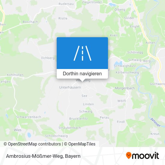 Ambrosius-Mößmer-Weg Karte