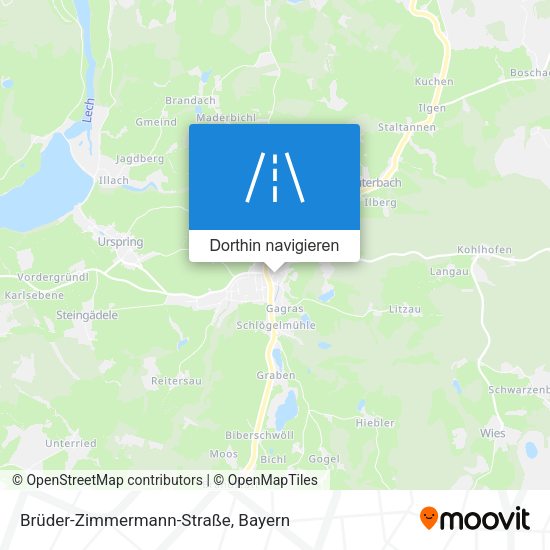Brüder-Zimmermann-Straße Karte