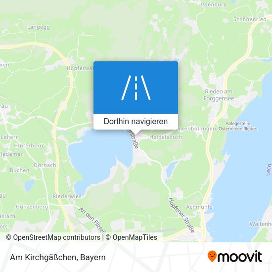 Am Kirchgäßchen Karte