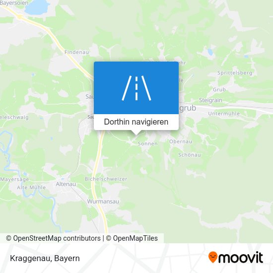 Kraggenau Karte