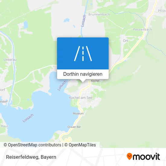 Reiserfeldweg Karte