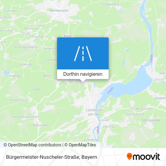 Bürgermeister-Nuscheler-Straße Karte