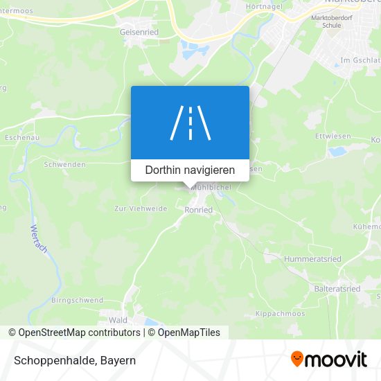 Schoppenhalde Karte