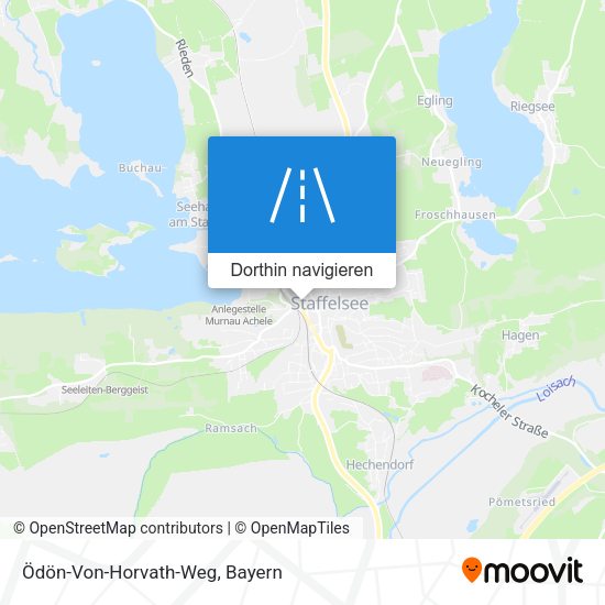 Ödön-Von-Horvath-Weg Karte