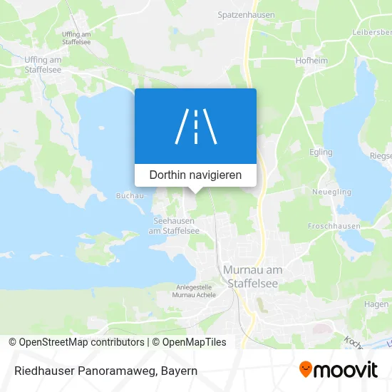 Riedhauser Panoramaweg Karte