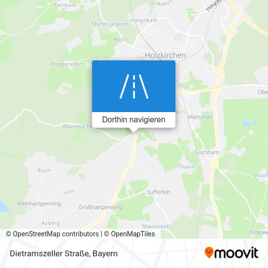 Dietramszeller Straße Karte