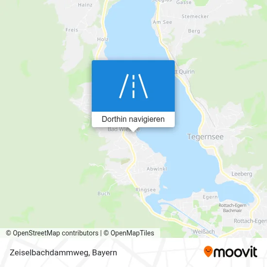 Zeiselbachdammweg Karte