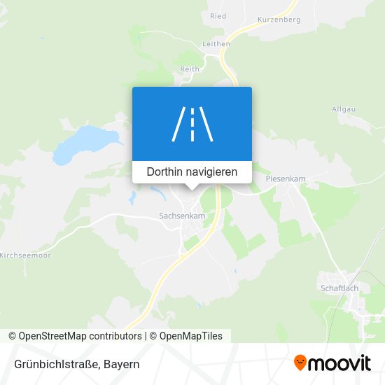 Grünbichlstraße Karte