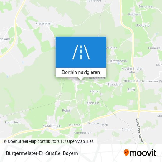 Bürgermeister-Erl-Straße Karte