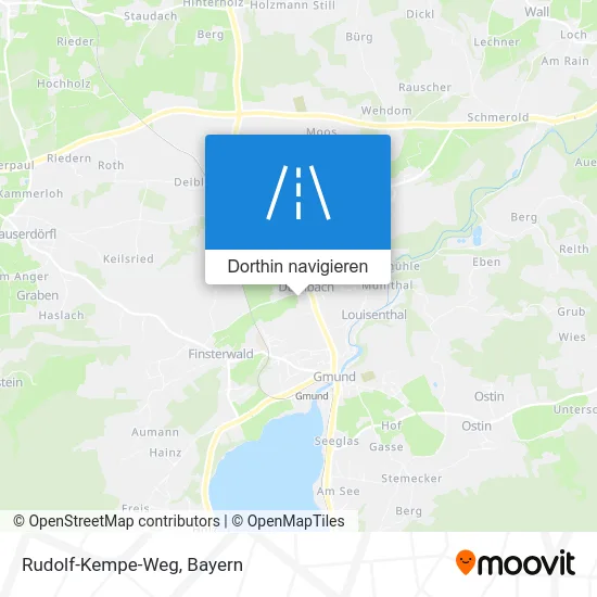 Rudolf-Kempe-Weg Karte