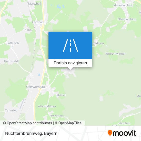 Nüchternbrunnweg Karte