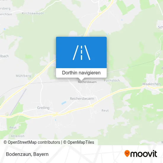 Bodenzaun Karte