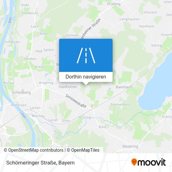 Schömeringer Straße Karte