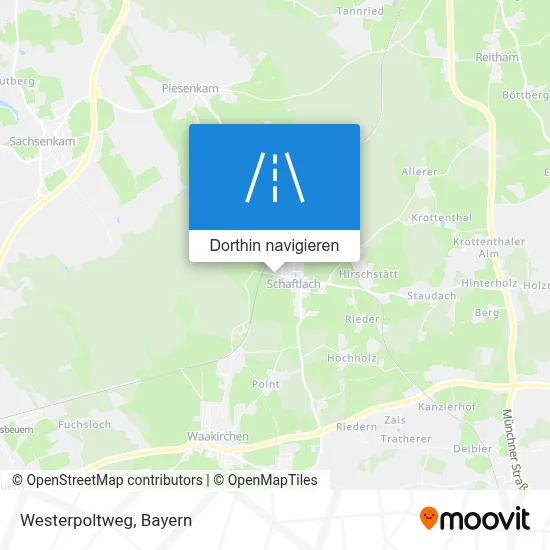 Westerpoltweg Karte