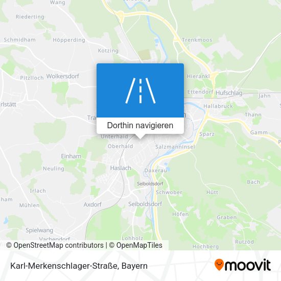 Karl-Merkenschlager-Straße Karte