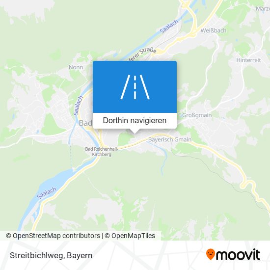 Streitbichlweg Karte