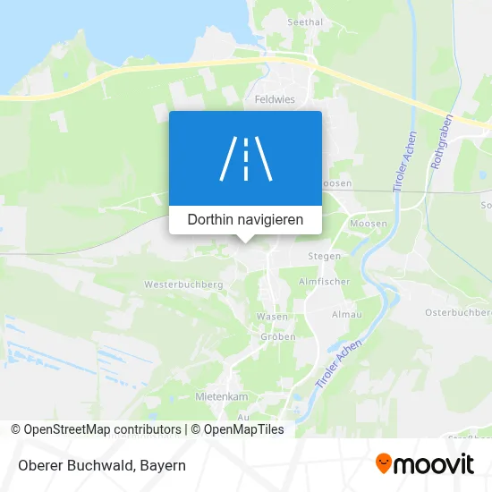 Oberer Buchwald Karte