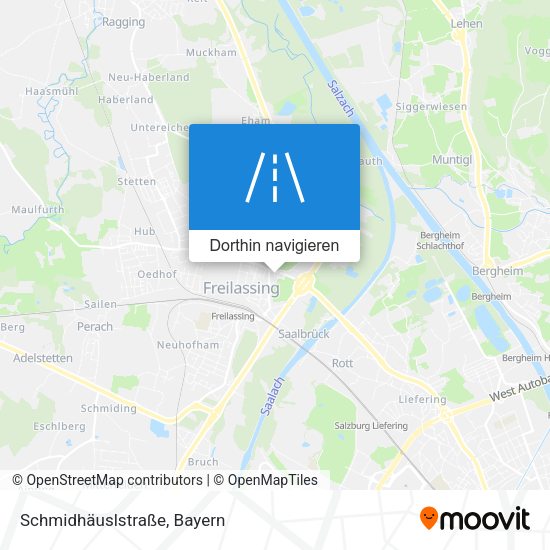 Schmidhäuslstraße Karte