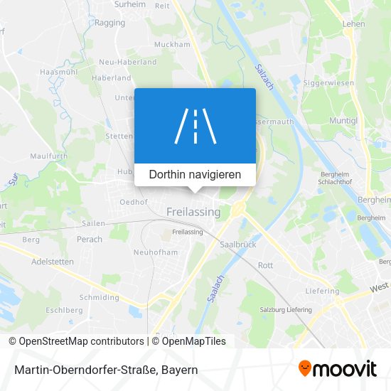 Martin-Oberndorfer-Straße Karte