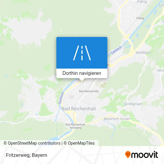 Fritzerweg Karte