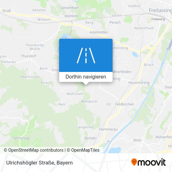 Ulrichshögler Straße Karte