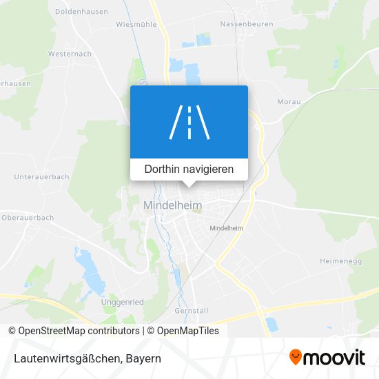 Lautenwirtsgäßchen Karte