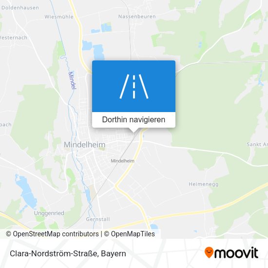 Clara-Nordström-Straße Karte