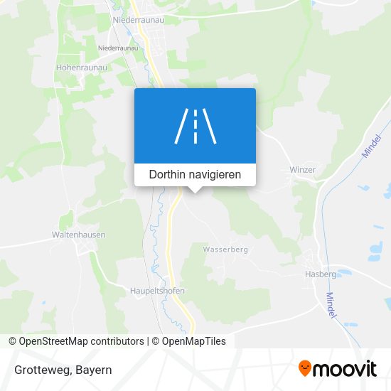 Grotteweg Karte