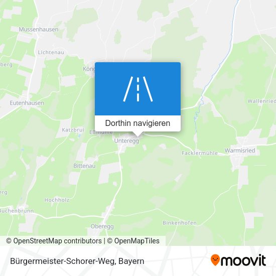 Bürgermeister-Schorer-Weg Karte
