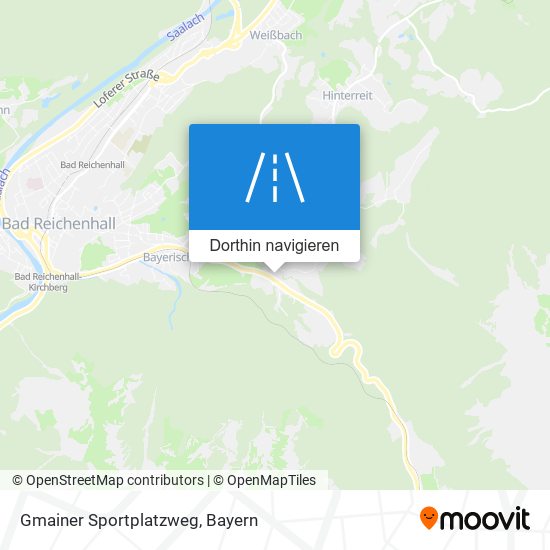 Gmainer Sportplatzweg Karte