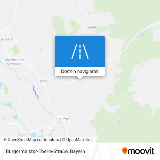 Bürgermeister-Eberle-Straße Karte