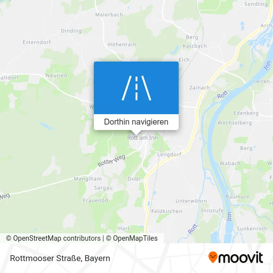Rottmooser Straße Karte