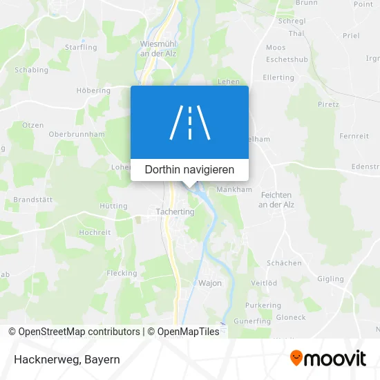 Hacknerweg Karte