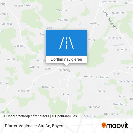 Pfarrer-Voglmeier-Straße Karte