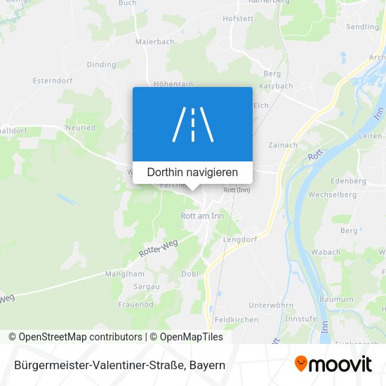 Bürgermeister-Valentiner-Straße Karte
