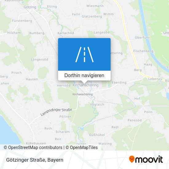 Götzinger Straße Karte