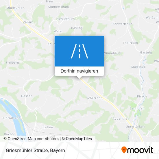 Griesmühler Straße Karte