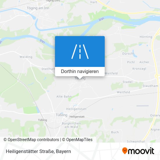 Heiligenstätter Straße Karte