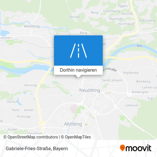 Gabriele-Fries-Straße Karte