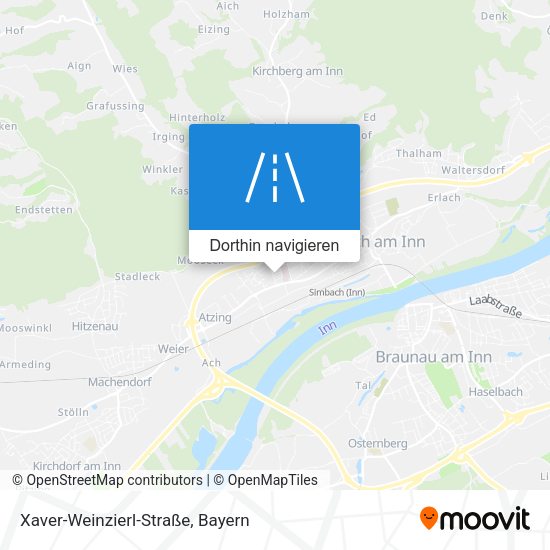 Xaver-Weinzierl-Straße Karte
